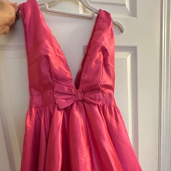 Mable Pink Bow Dress - Picture 3 of 3